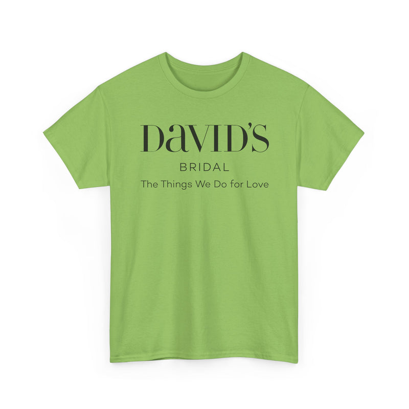 Load image into Gallery viewer, David's Bridal T-Shirt - Bankrupt Wedding Store Logo Tee - Bridal Chain