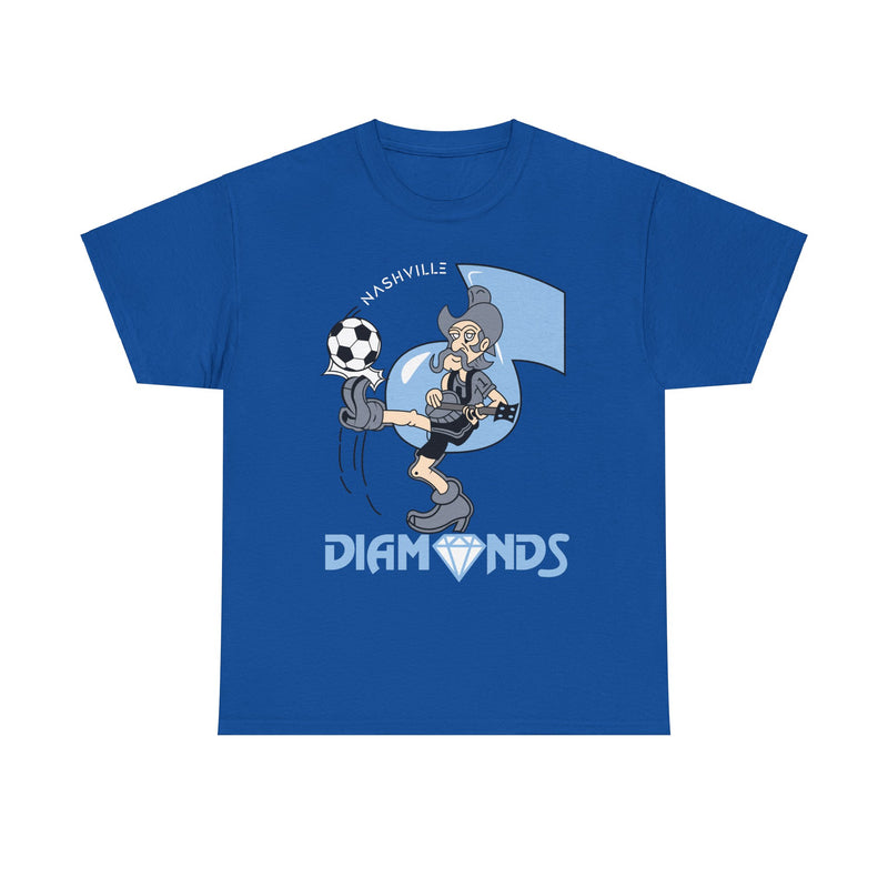 Load image into Gallery viewer, Nashville Diamonds Tennessee American Soccer League 1982 T-shirt