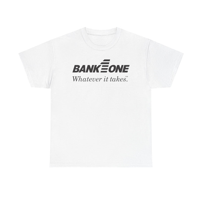 Load image into Gallery viewer, Bank One Whatever It Takes Banking Logo Ohio T-Shirt