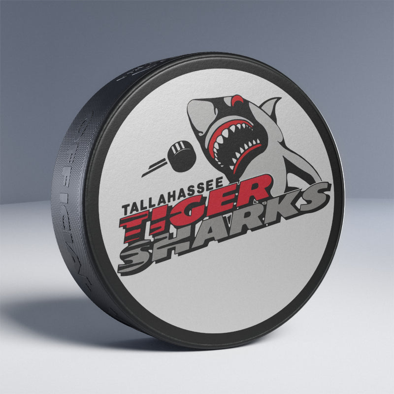 Load image into Gallery viewer, Tallahassee Tiger Sharks Florida Hockey Puck