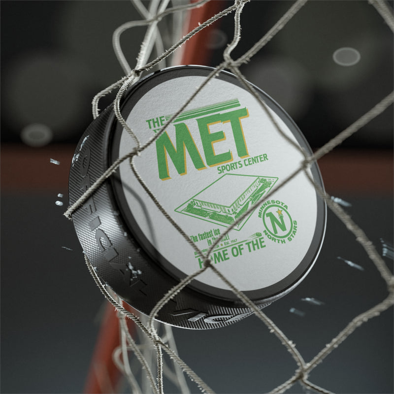 Load image into Gallery viewer, The Met Arena Minnesota North Stars Hockey Puck