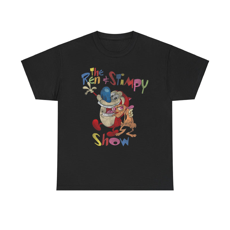 Load image into Gallery viewer, Ren Stimpy Logo Animated TV Show T-shirt