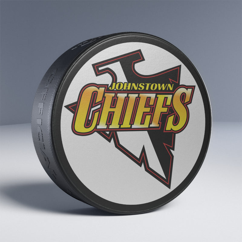 Load image into Gallery viewer, Johnstown Chiefs Pennsylvania 1988-2010 Hockey Puck
