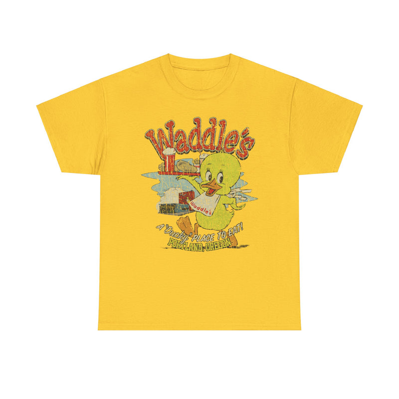 Load image into Gallery viewer, Waddle's Portland Oregon 1945 Coffee Shop Restaurant T-shirt
