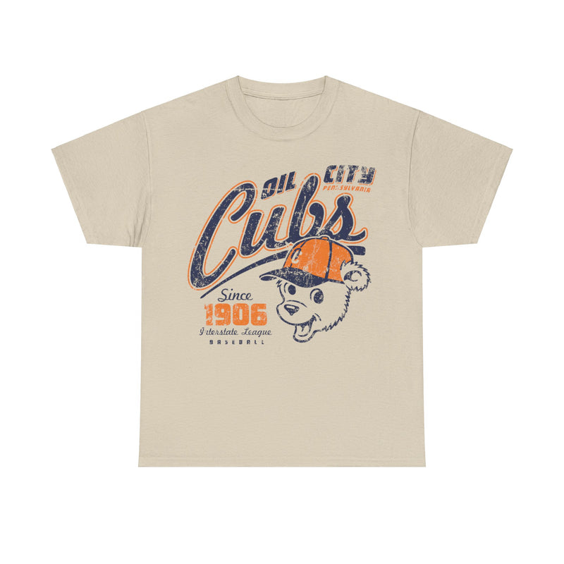 Load image into Gallery viewer, Oil City Cubs Est 1906 Pennsylvania Baseball T-shirt