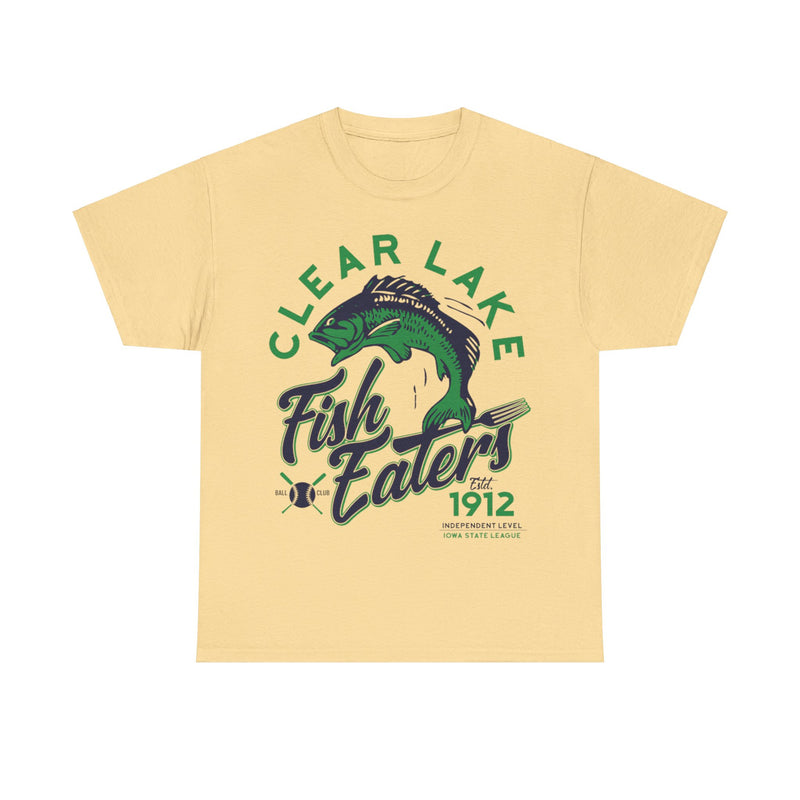 Load image into Gallery viewer, Clear Lake Fish Eaters Iowa State League Baseball T-shirt