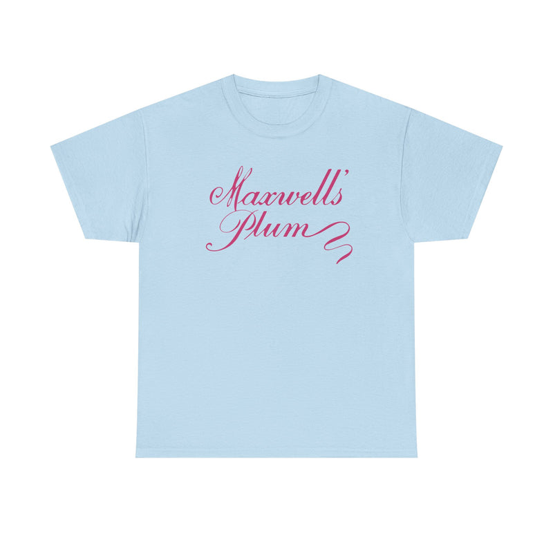 Load image into Gallery viewer, Maxwell's Plum T-Shirt - Restaurant Industry Defunct Logo Tee