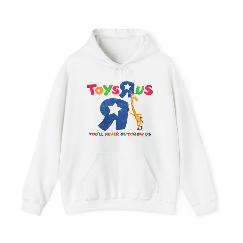 Load image into Gallery viewer, Toys R Us You'll Never Outgrow Us Retail Store Pullover Hoody