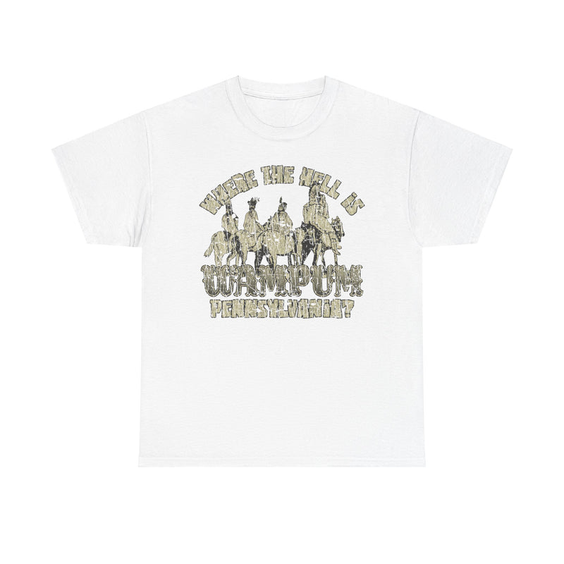 Load image into Gallery viewer, Where is Wampum Pennsylvania 1796 Nostalgic Tourist Trading T-shirt