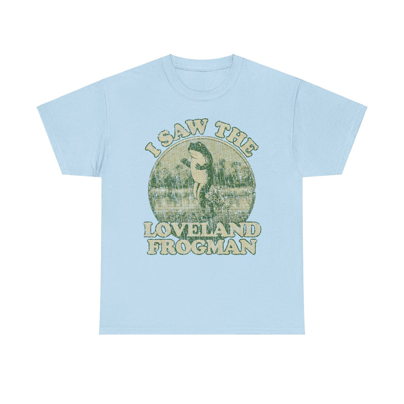 Load image into Gallery viewer, I Saw The Loveland Ohio Frogman Legend T-shirt