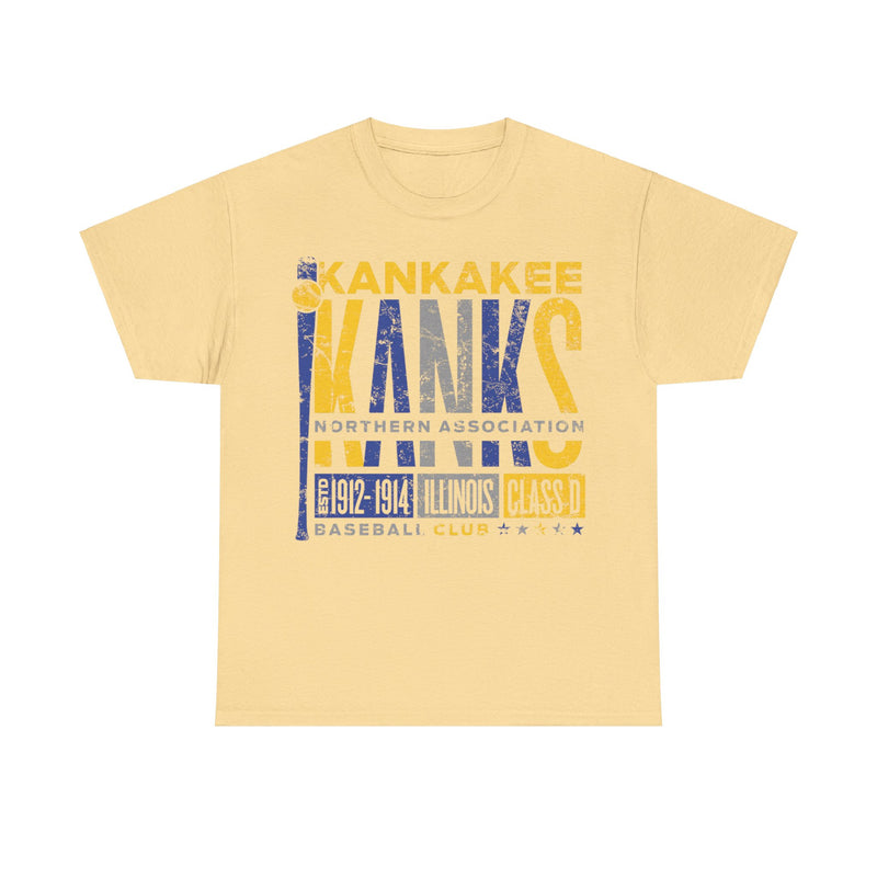 Load image into Gallery viewer, Kankakee Kanks Est 1912 Illinois Baseball T-shirt
