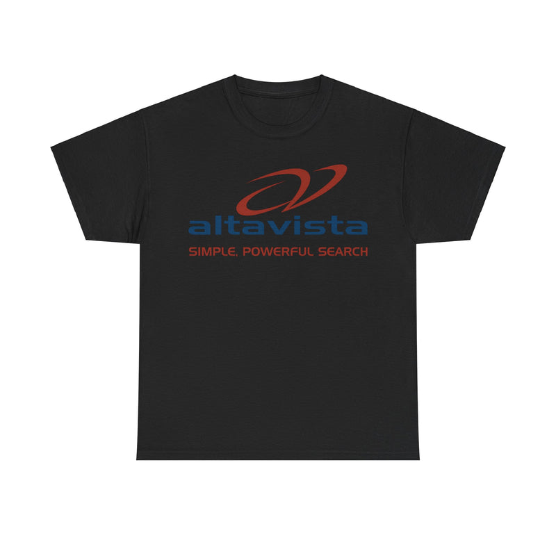 Load image into Gallery viewer, Altavista Logo Simple Powerful Search Retro Nostalgic T-shirt