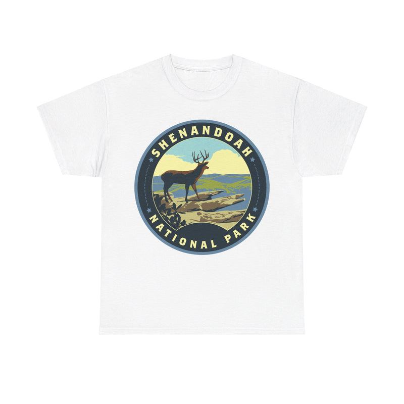 Load image into Gallery viewer, Shenandoah National Park Virginia Round Logo T-shirt