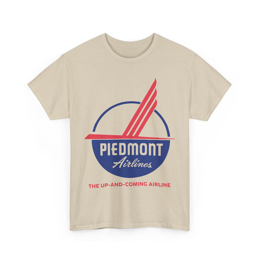 Piedmont Airlines Red White Blue Wing Up And Coming T-shirt