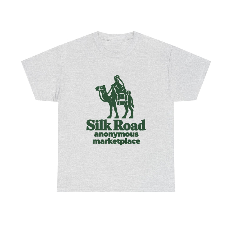 Load image into Gallery viewer, Silk Road Anonymous Marketplace Nostalgic Logo T-shirt