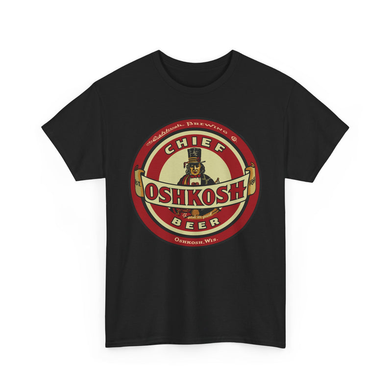 Load image into Gallery viewer, Oshkosh Beer Chief Logo Brewing Co Wisconsin T-Shirt