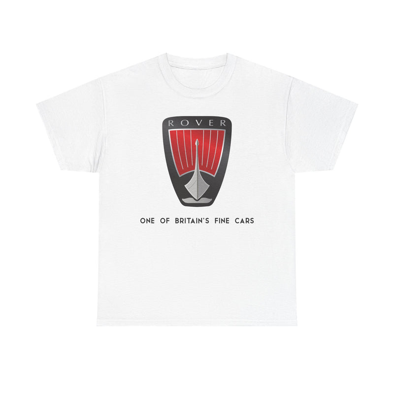 Load image into Gallery viewer, Rover One of Britain's Fine Cars Red Shield Logo Classic T-shirt