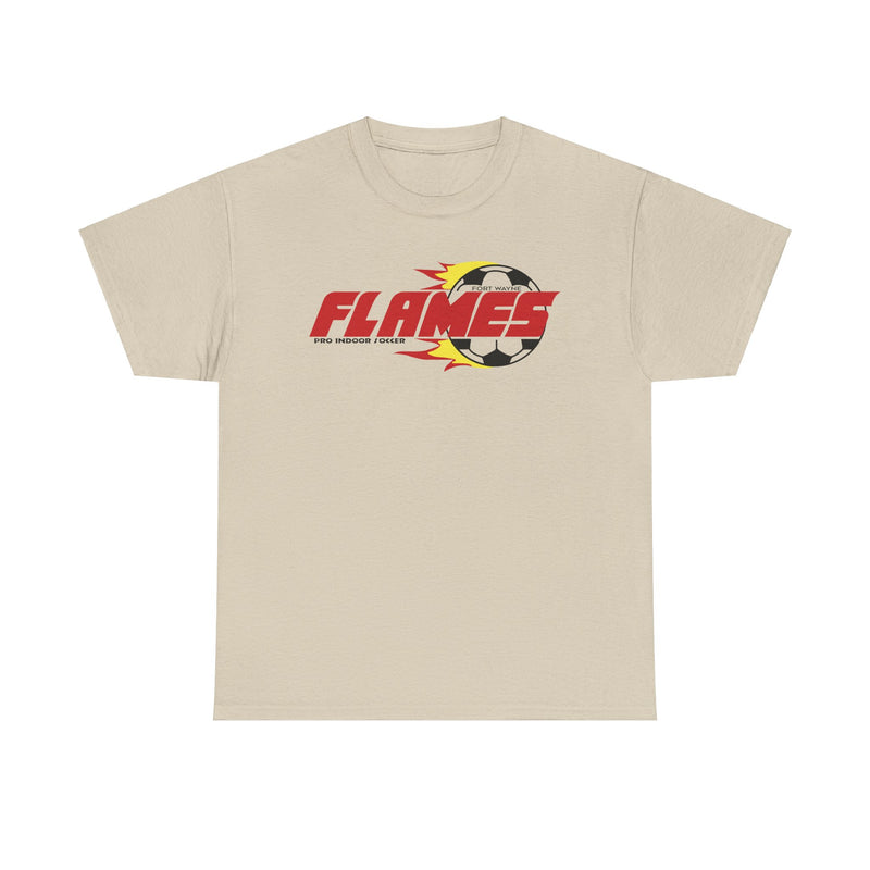 Load image into Gallery viewer, Fort Wayne Flames Indiana American Indoor Soccer Association 1986-1989 T-shirt