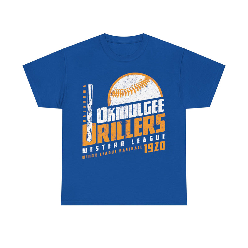 Load image into Gallery viewer, Okmulgee Drillers Est 1920 Oklahoma Baseball T-shirt