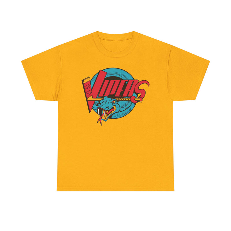 Load image into Gallery viewer, Detroit Vipers Logo Michigan Hockey Team T-shirt