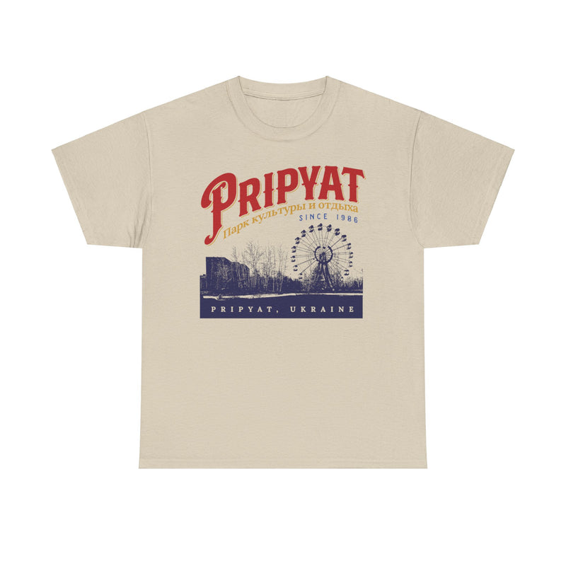 Load image into Gallery viewer, Pripyat Amusement Park Ukraine Nostalgic T-shirt