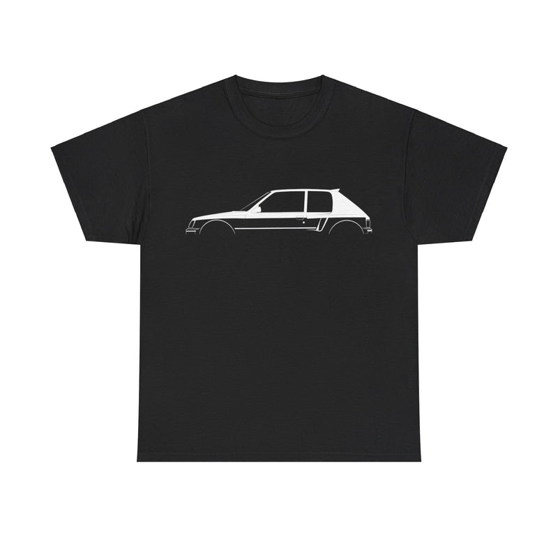 Load image into Gallery viewer, Peugeot 205 T16 Silhouette Car T-shirt