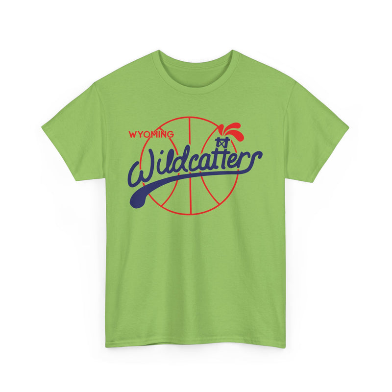 Load image into Gallery viewer, Wyoming Wildcatters Basketball 1982-1988 Continental Association T-shirt