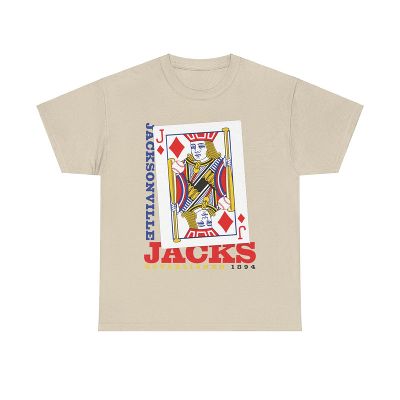Load image into Gallery viewer, Jacksonville Jacks Est 1894 Texas Baseball T-shirt