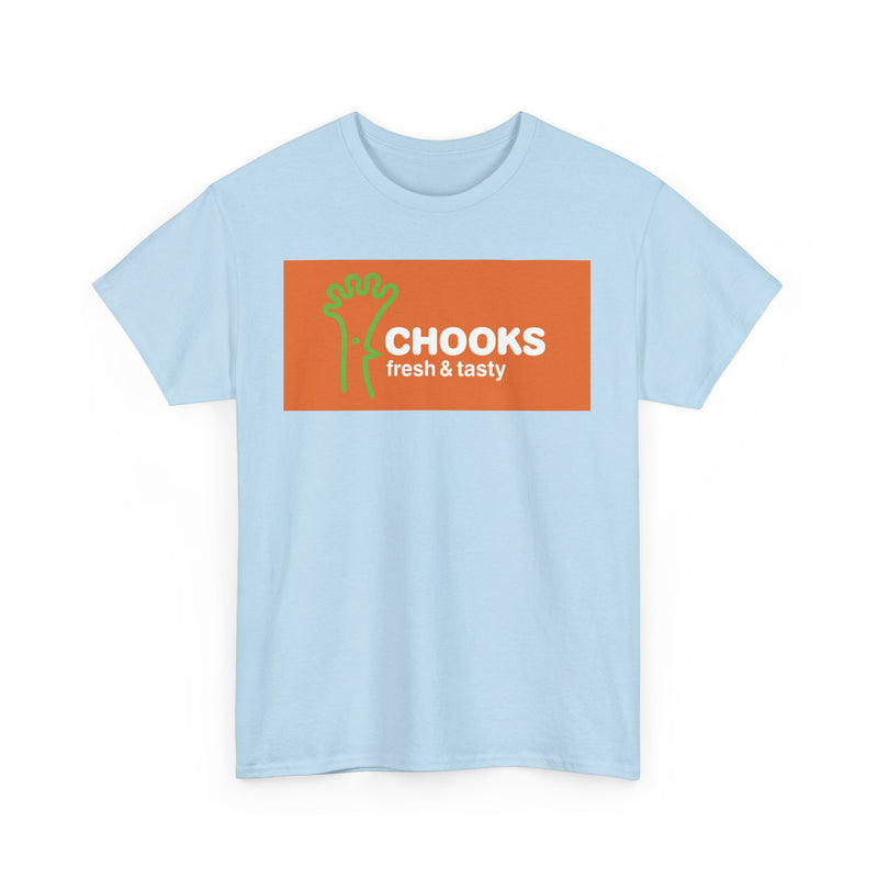 Load image into Gallery viewer, Chooks Fresh & Tasty Vintage Food Chain Restaurant Logo T-Shirt