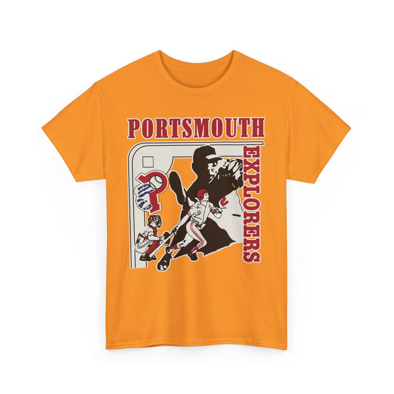 Load image into Gallery viewer, Portsmouth Explorers Ohio 1993-1995 Baseball T-shirt