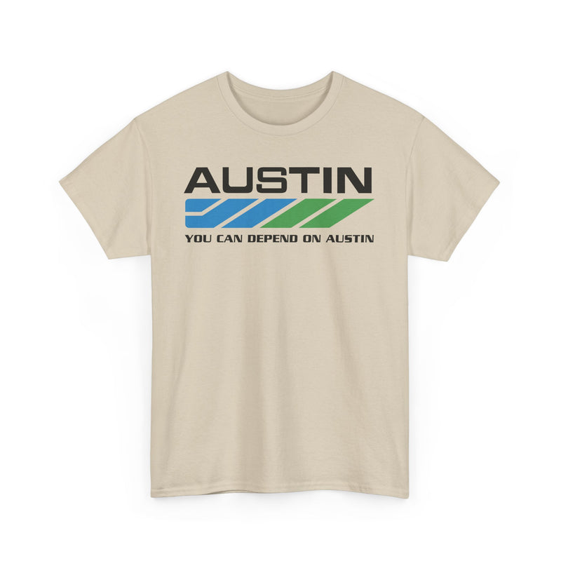 Load image into Gallery viewer, Austin Motor Company British Classic Car Logo Dependable T-shirt