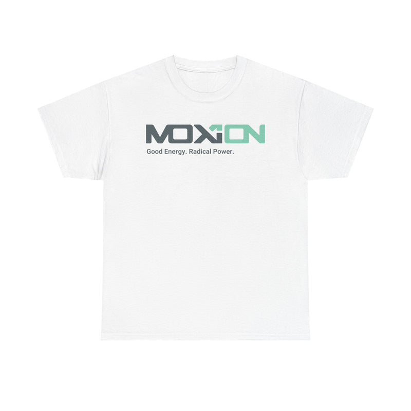 Load image into Gallery viewer, Moxion Power T-Shirt Defunct Energy Company Bankrupt Logo Tee