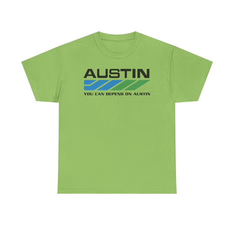 Load image into Gallery viewer, Austin Motor Company British Classic Car Logo Dependable T-shirt