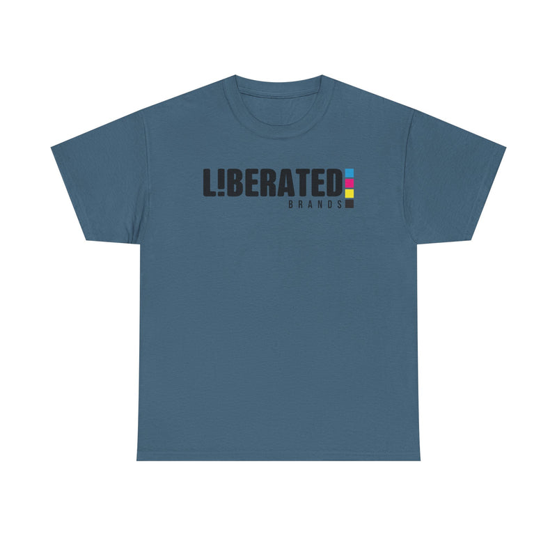 Load image into Gallery viewer, Liberated Brands T-Shirt Defunct Fashion Company Bankrupt Logo Tee