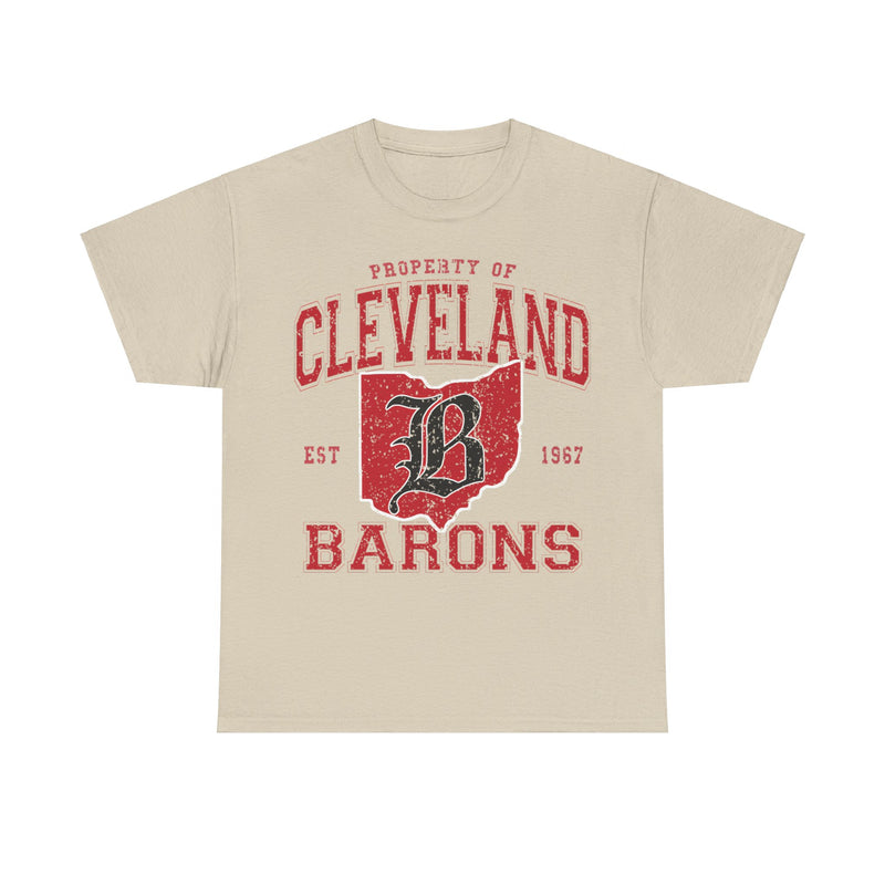 Load image into Gallery viewer, Cleveland Barons Est 1967 Ohio Hockey Team T-shirt