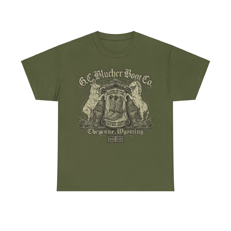 Load image into Gallery viewer, G C Blucher Boot Company 1915 Nostalgic T-shirt