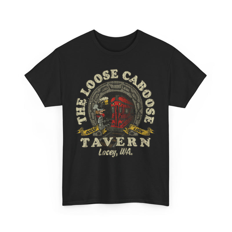 Load image into Gallery viewer, The Loose Caboose Tavern 1967 Lacey Washington Bar Restaurant T-shirt