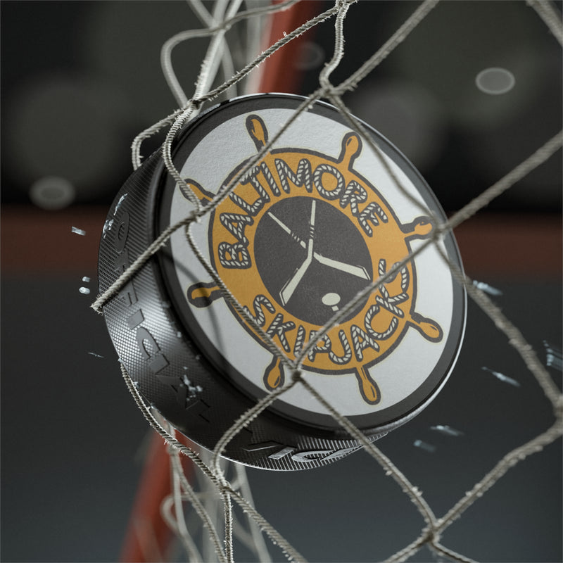 Load image into Gallery viewer, Baltimore Skipjacks Nostalgic Logo Hockey Puck