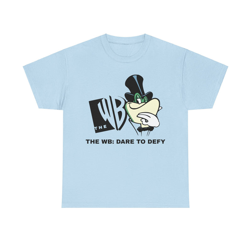 Load image into Gallery viewer, TV Network The WB Dare to Defy Television Logo T-Shirt