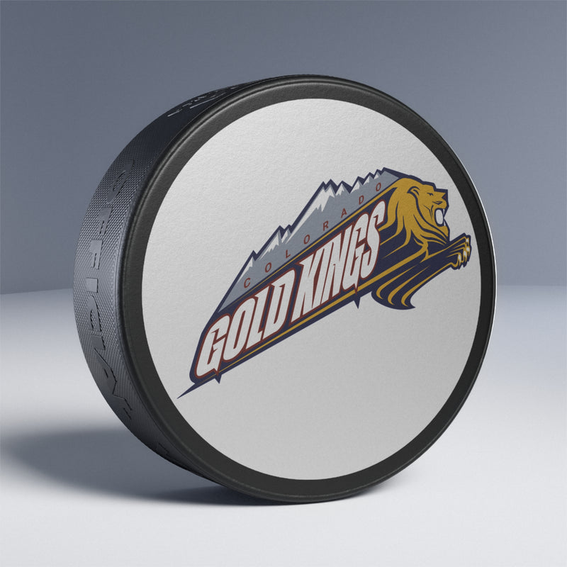 Load image into Gallery viewer, Colorado Gold Kings West Coast League 1998-02 Hockey Puck