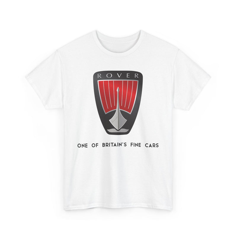 Load image into Gallery viewer, Rover One of Britain's Fine Cars Red Shield Logo Classic T-shirt