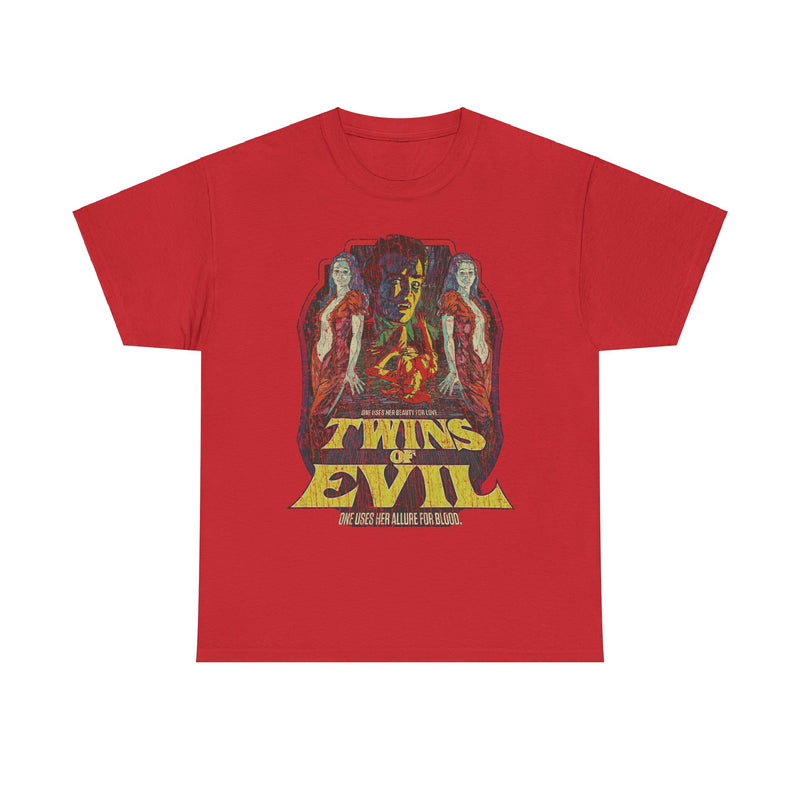 Load image into Gallery viewer, Twins of Evil 1971 Vampire Horror Movie T-shirt