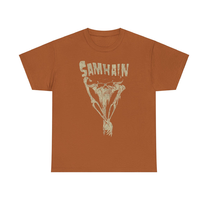 Load image into Gallery viewer, Samhain Scarecrow 1983 Ireland Celtic Festival Ghost T-shirt