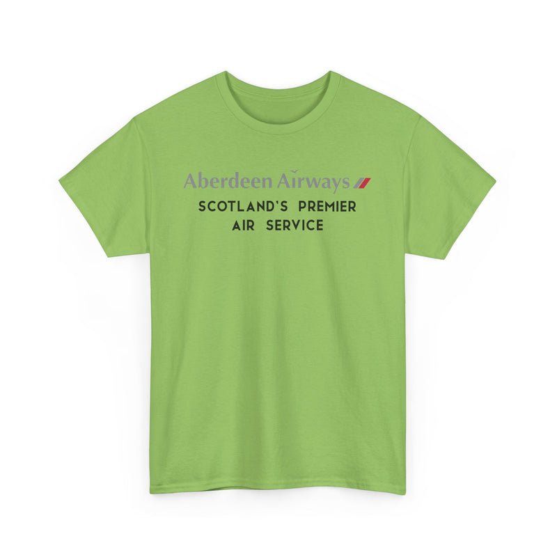 Load image into Gallery viewer, Aberdeen Airways Scotland's Premier Air Service Vintage Logo Aviation T-shirt