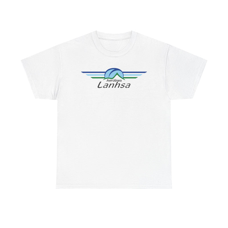 Load image into Gallery viewer, Aerolínea Lanhsa Wings Logo T-shirt - Honduran Aviation