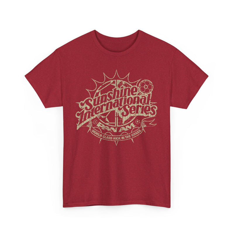 Load image into Gallery viewer, Sunshine International Series 1982 Pan Am Soccer T-shirt