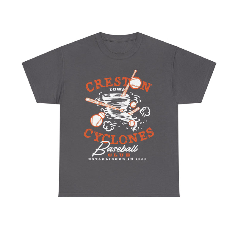 Load image into Gallery viewer, Creston Cyclones Est 1903 Iowa Baseball T-shirt
