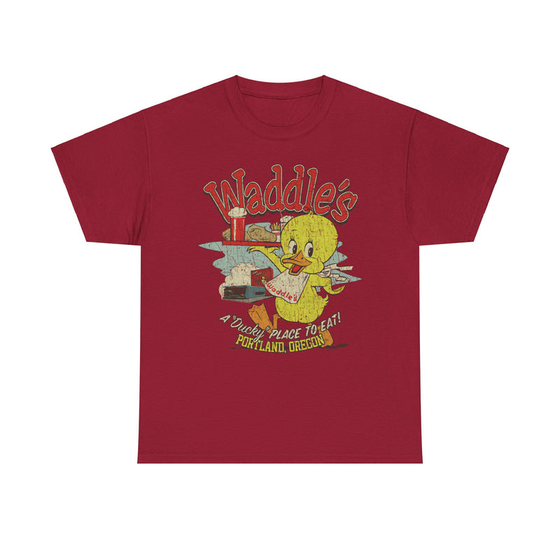 Load image into Gallery viewer, Waddle's Portland Oregon 1945 Coffee Shop Restaurant T-shirt