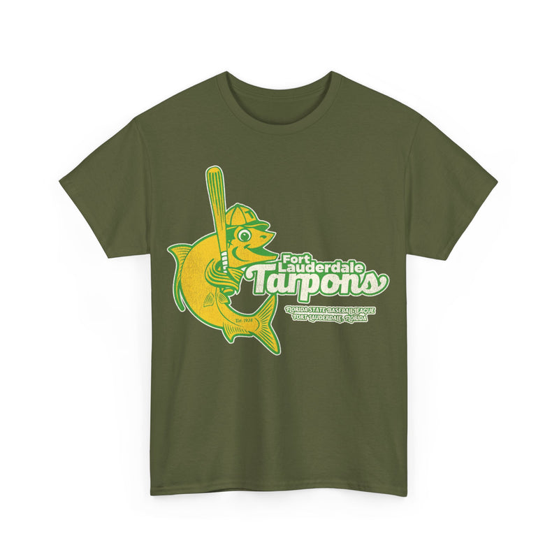 Load image into Gallery viewer, Fort Lauderdale Tarpons Nostalgic Retro Baseball Team T-shirt