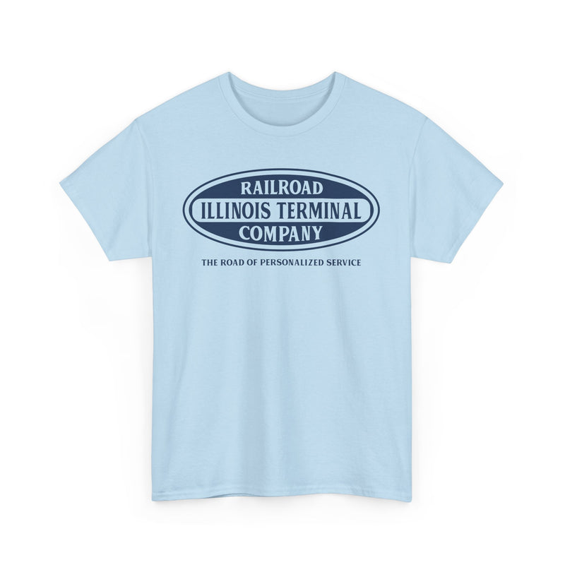 Load image into Gallery viewer, Illinois Terminal Personalized Service Railroad Logo Train T-Shirt